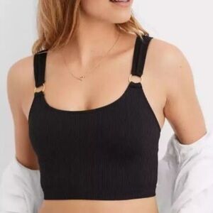 Aerie | Seamless Ring Longline Bralette